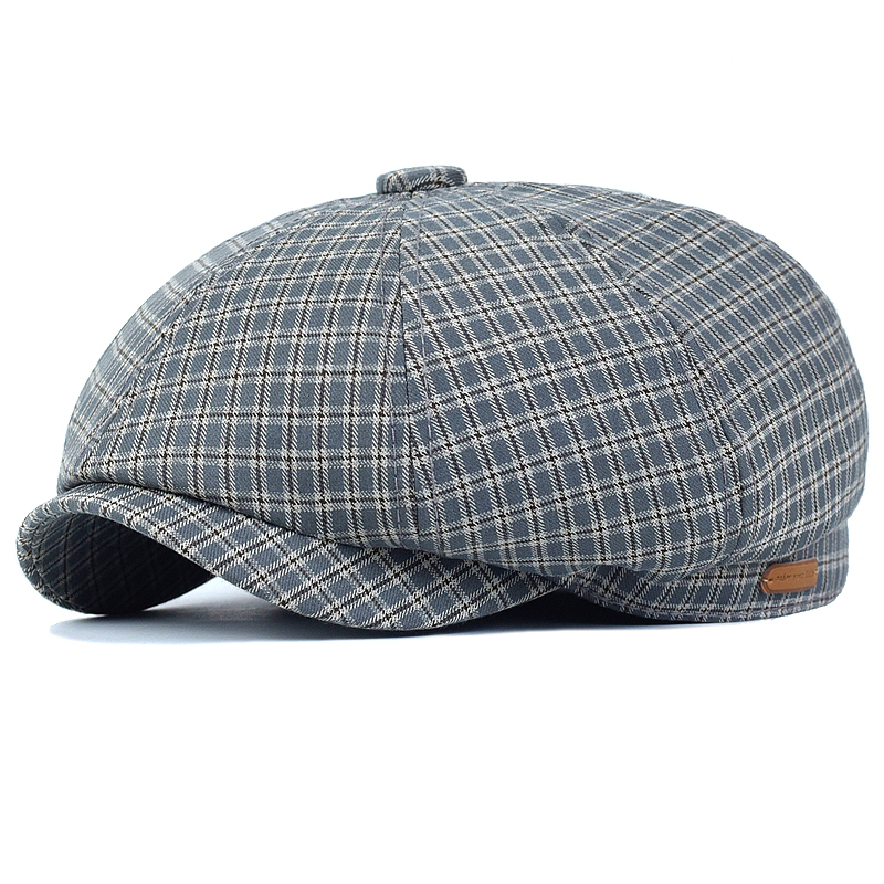 Spring Summer Plaid Newsboy Ca - Newsboy Cap Ivy ulasan dan harga