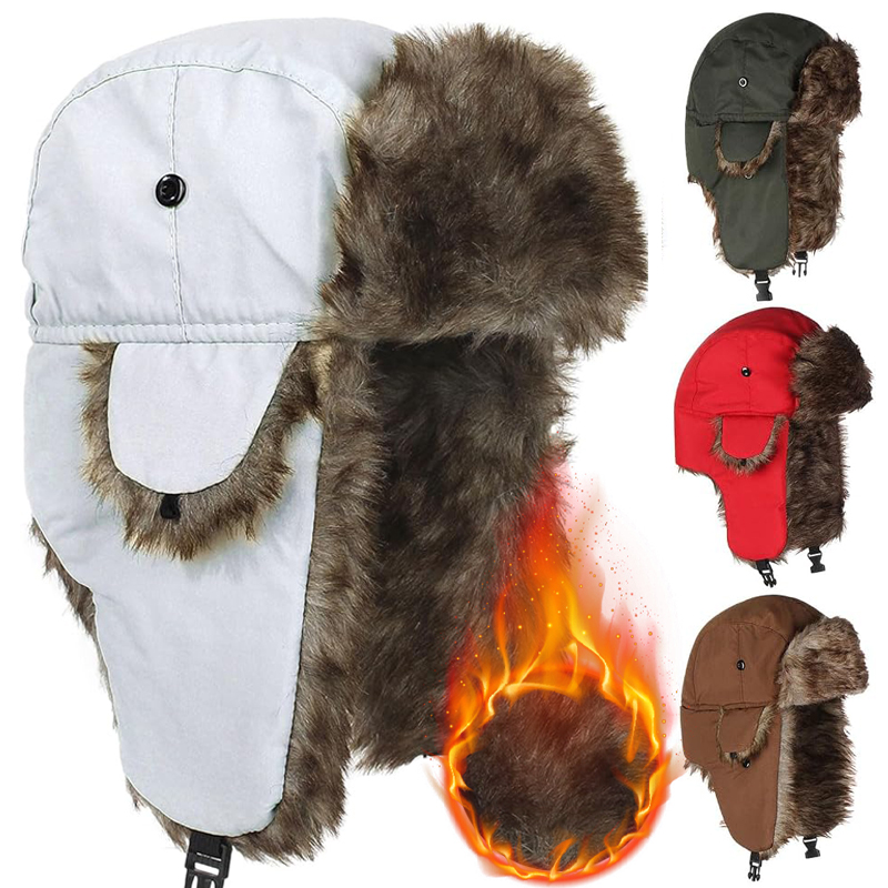 Men's Warm Winter Trapper Avia - Winter Trapper Hat ulasan dan harga