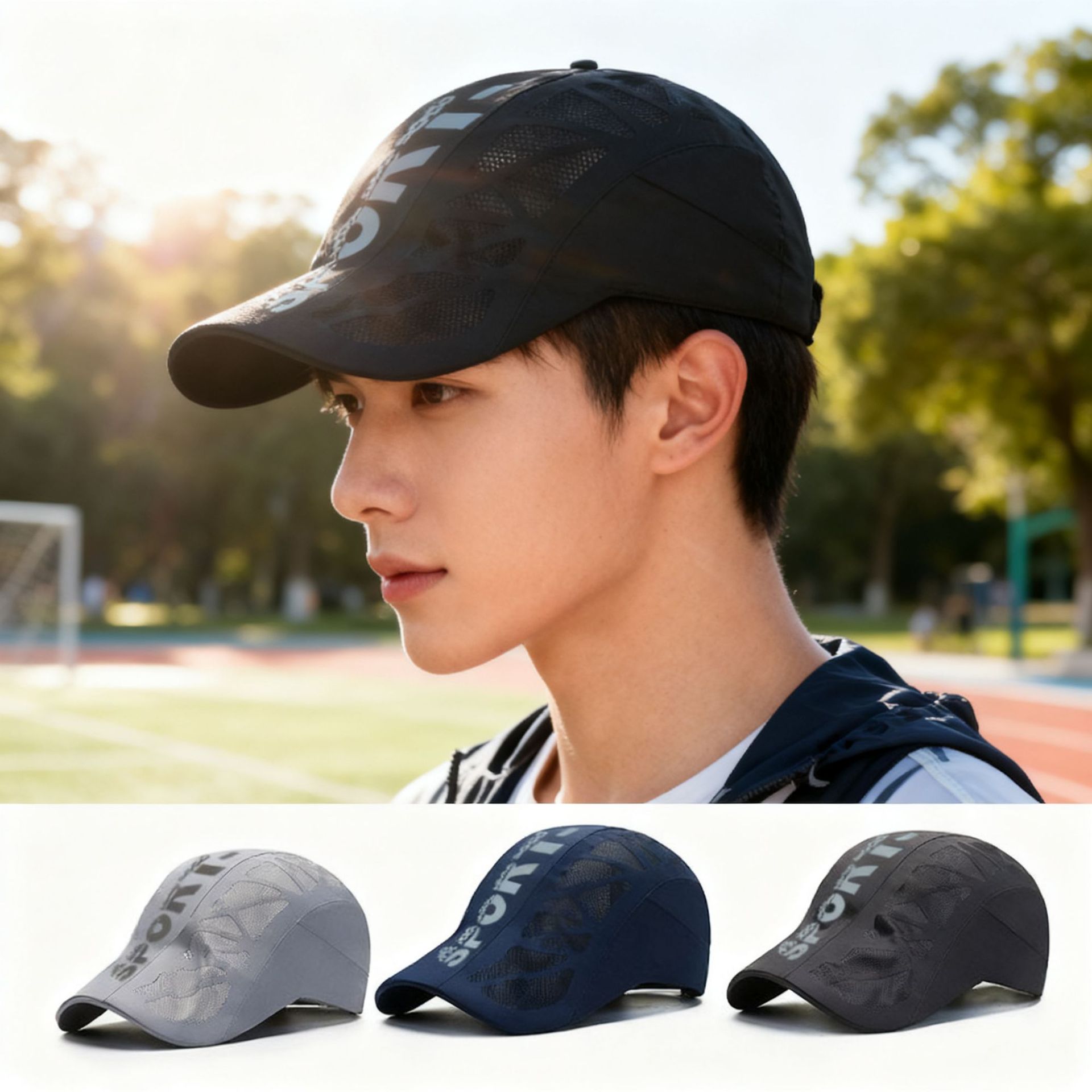 Newsboy Cap for Men Mesh Breat - Newsboy Cap Ivy ulasan dan harga